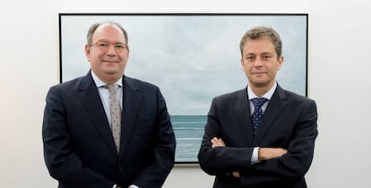 Rafael Varela, consejero delegado de Buy & Hold (izquierda) y Julián Pascual, presidente de la gestora (derecha).