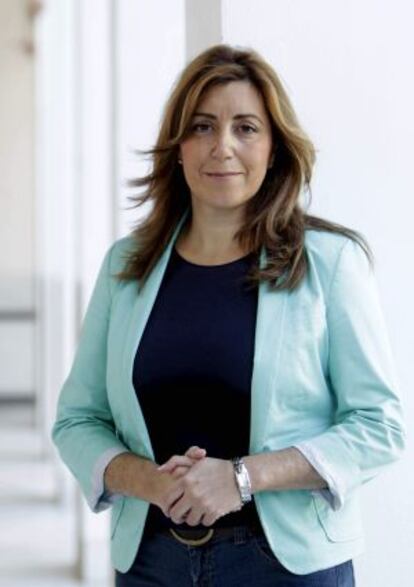 La consejera de la Presidencia e Igualdad, Susana Díaz.