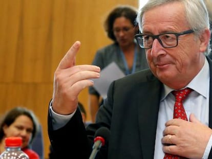 Jean Claude Juncker, presidente de la Comisión Europea.