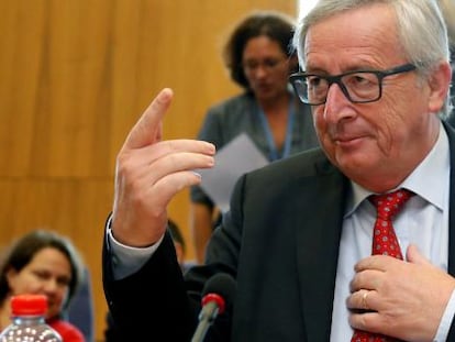 Jean Claude Juncker, presidente de la Comisi&oacute;n Europea.