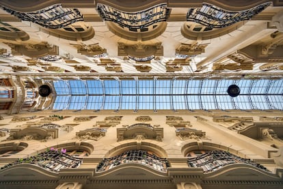 Pasaje de Lodares, en el centro de la ciudad de Albacete. 