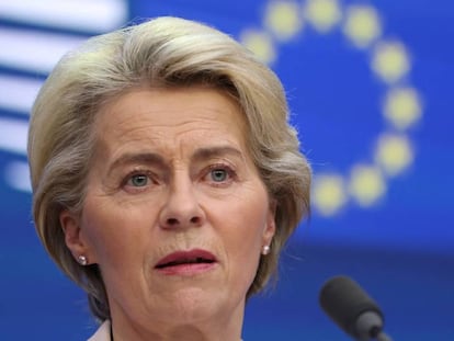 Ursula von der Leyen, presidenta de la Comisión Europea. 