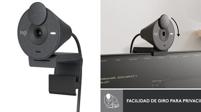 descuentos Amazon Tech week: webcam con calidad de imagen Full HD.