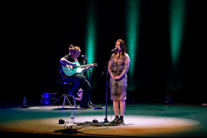 Mitski en concierto en el Teatro de la Ciudad Esperanza Iris en la Ciudad de México, 11 de Septiembre de 2023