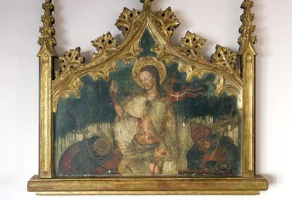 'La Resurrección', tabla del siglo XV atribuida a Garcia de Benabarre
