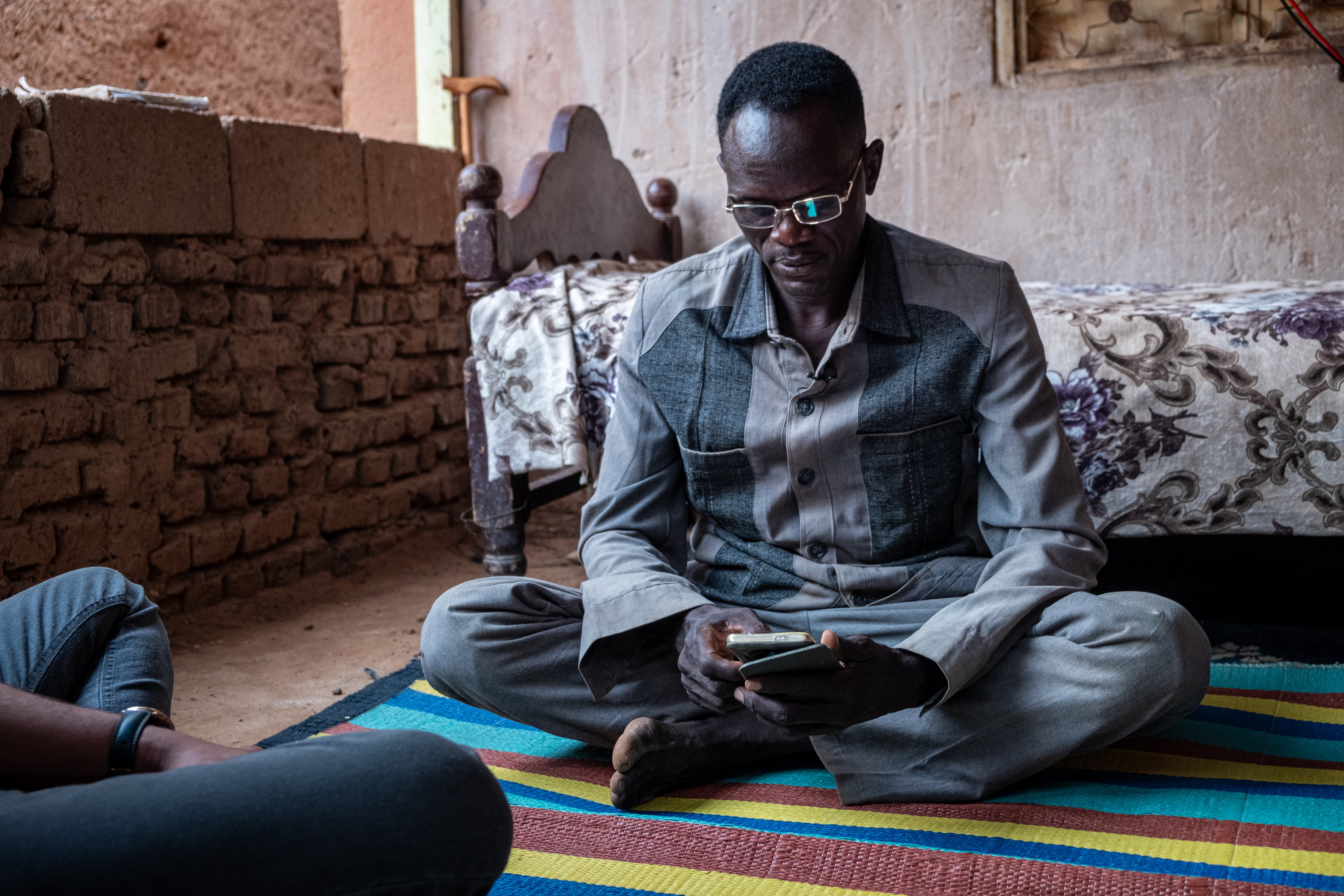 Mohammed Usman Hassan fuggito da El Fasher durante l’assedio delle Forze di Supporto Rapido