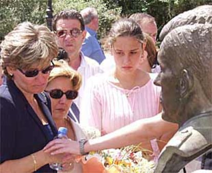 Homenaje al guardia civil José Ángel de Jesús Encinas, asesinado por la banda terrorista ETA.