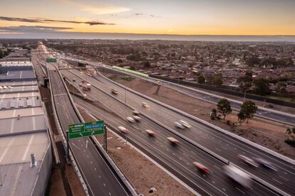 Tramo de la autopista A80, en Sídney (Australia), donde ACS ha utilizado asfaltos con productos reciclados.