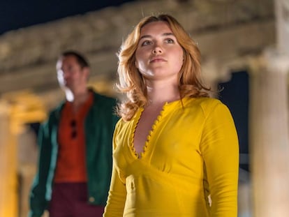 Florence Pugh como Charlie en 'La chica del tambor'.