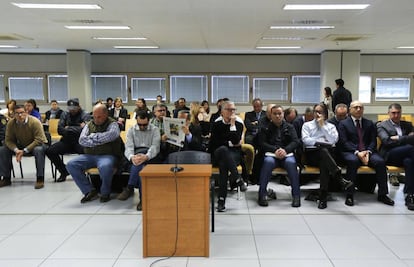 Acusados en el juicio de Emarsa.