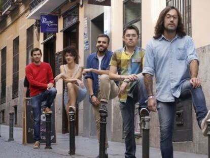 Retrato de cinco representantes de la cultura de Malasaña.