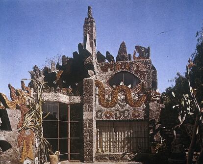 Imagen de la Casa-estudio de San Jerónimo, de Juan O'Gorman.