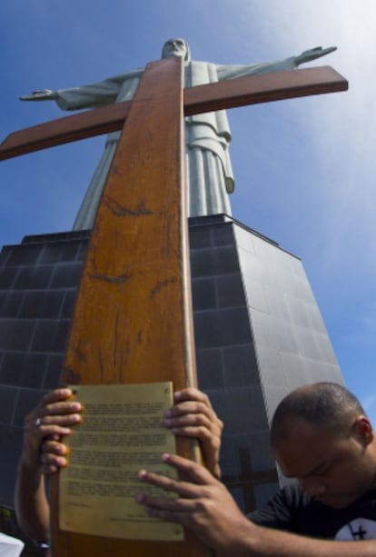 El Cristo de Río, el jueves pasado.