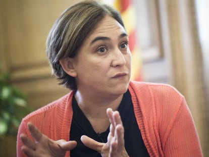 Ada Colau, presidenta del AMB, en una imagen de 2015.