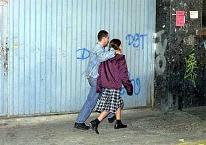 Una de las niñas secuestradas en el colegio de L&#39;Hospitalet.