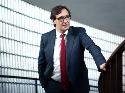 El ministre de Sanitat i candidat del PSC a les eleccions catalanes, Salvador Illa.