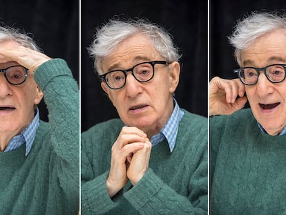 Woody Allen, em uma entrevista coletiva em Nova York no final de 2017.