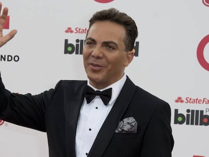 Cristian Castro, en los premios Billboard de 2014.