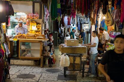 Mercado en Jerusalén.