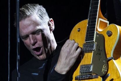 Bryan Adams, en su actuación de este sábado.