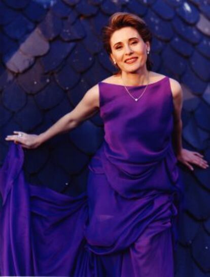 La soprano María Bayo.