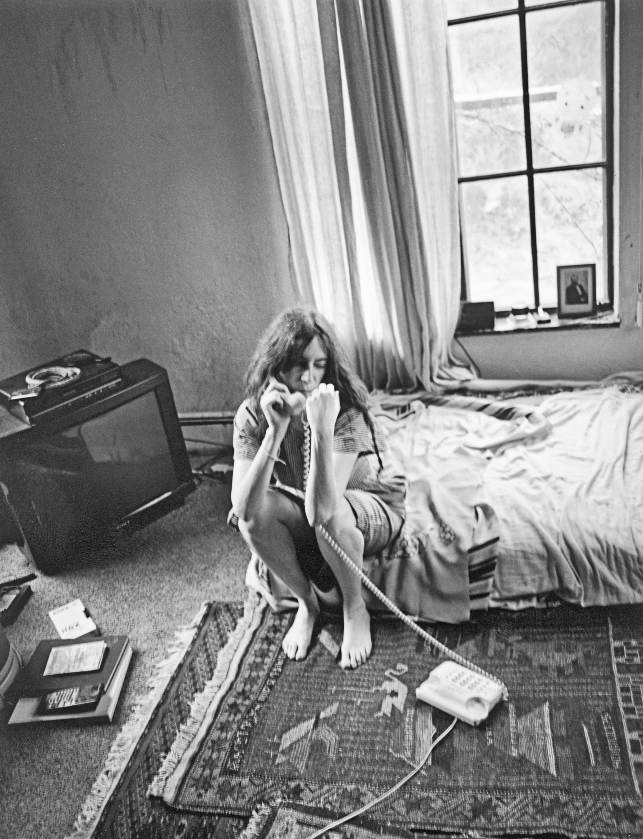 Una de las imágenes de Patti Smith (1995) incluidas en 'Pan de ángeles'.