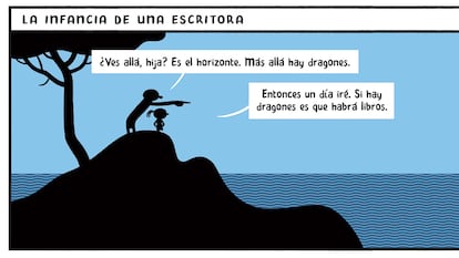 Trampantojo: La infancia de una escritora