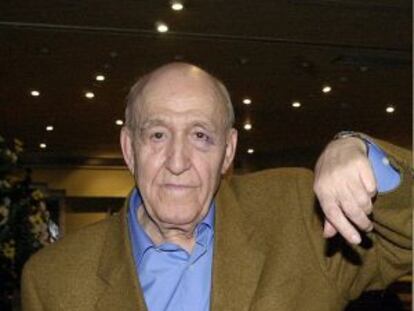 Carlos Blanco,en el festival de Valladolid de 2001.