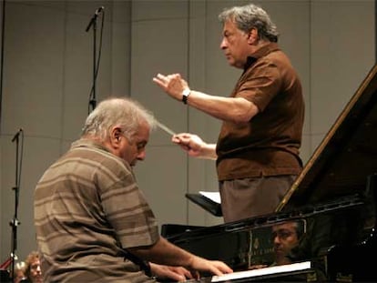 Barenboim y Mehta actúan juntos por la Unesco