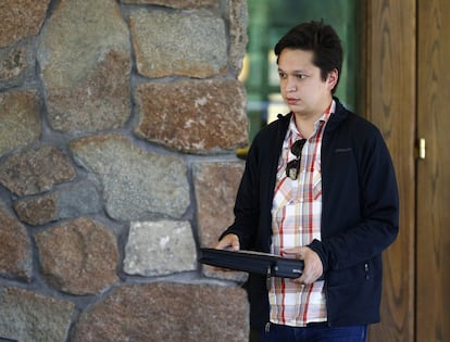 Ben Silbermann, director de Pinterest, asiste a la Conferencia Anual Allen y Compañía sobre Medios y Tecnología este martes 8 de julio de 2014, en Sun Valley, Idaho (EE.UU.). El evento convoca a líderes mundiales de los medios, la tecnología, el deporte, la industria y la política.