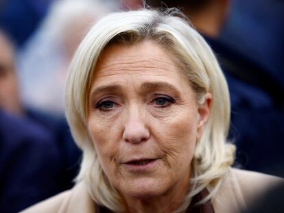 Marine Le Pen, Líder de extrema derecha francesa y del partido de extrema derecha Agrupación Nacional (Rassemblement National - RN)