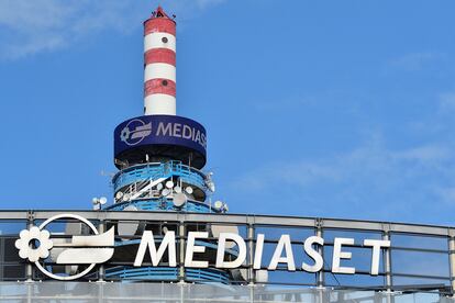 La torre de Mediaset, en junio del año pasado.