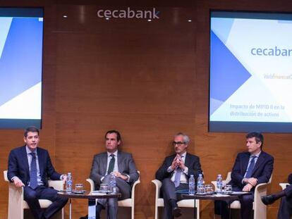 Jornadas sobre Mifid II celebradas por Cecabank.