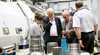 El líder laborista Jeremyn Corbyn visita este jueves un centro de investigación de la Universidad de Sheffield financiado con fondos de la UE.