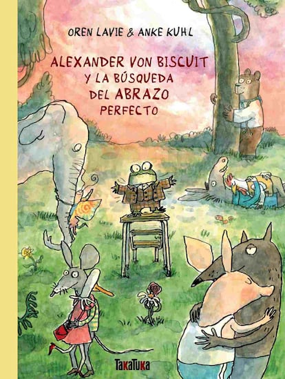 Portada de ‘Alexander von Biscuit y la búsqueda del abrazo perfecto’