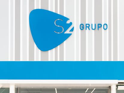 Fachada de la sede de S2 Grupo, en Valencia.