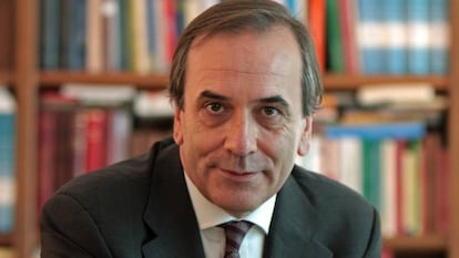 José Antonio Alonso en 2008, durante su etapa de portavoz del PSOE en el Congreso.