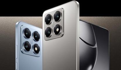 Trasera de un teléfono de la gama T de Xiaomi
