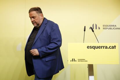 Oriol Junqueras, presidente de ERC.