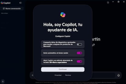 Uso nuevo Copilot en Windows 11
