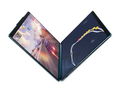 Pantalla del Lenovo Yoga Book 9i