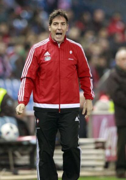 Berizzo, en la banda del Calderón.