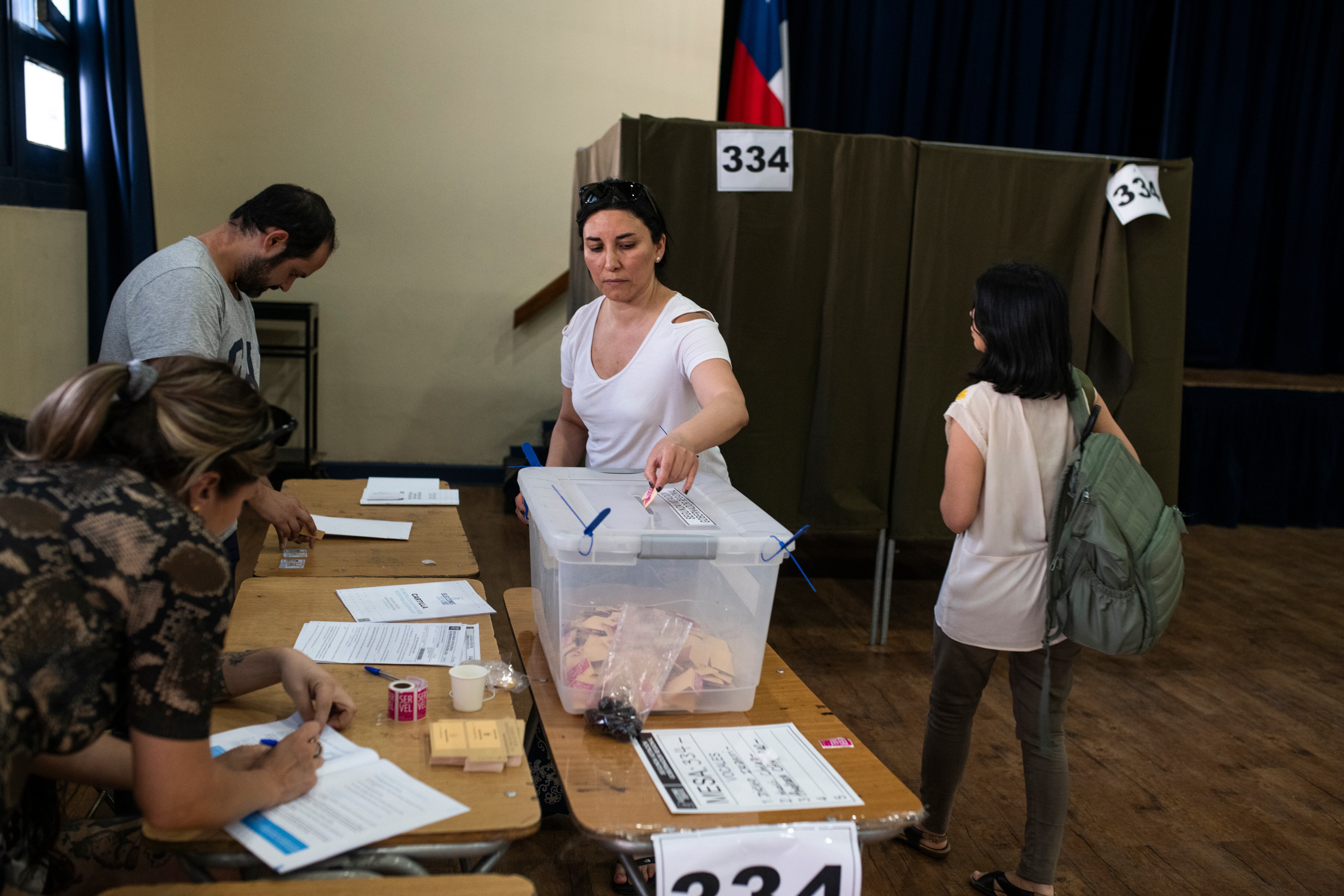 Elecciones de gobernador en Santiago de Chile, el 24 de noviembre de 2024. 