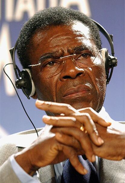 Teodoro Obiang, presidente de Guinea Ecuatorial.