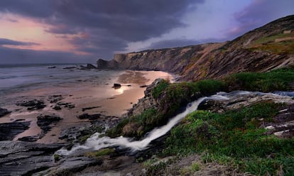 Praia da Amália, en la costa alentejana (Portugal).