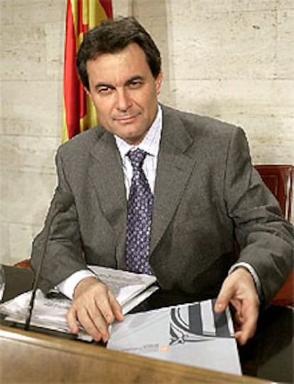 Artur Mas, <b></b><i>conseller</i> del Departamento de Presidencia.