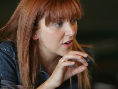 Irene Zoe Alameda, columnista fantasma de la Fundación Ideas, quien escribía bajo el seudónimo de Amy Martin, en julio de 2007.