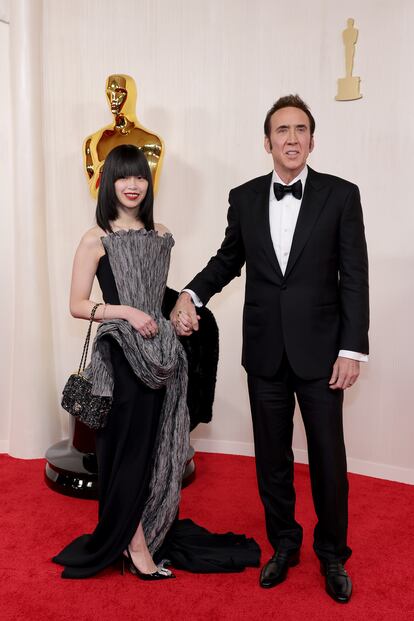 La japonesa Riko Shibata ha acompañado a su marido, Nicolas Cage.