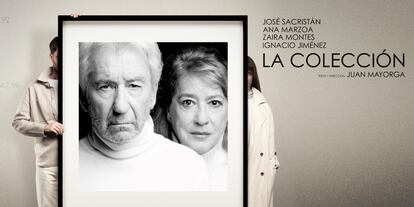 Cartel promocional de la obra 'La colección', que puede verse en el Teatre Romea de Barcelona.