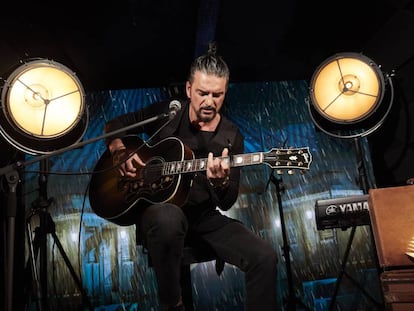 El cantante Ricardo Arjona, en Madrid a finales de marzo.